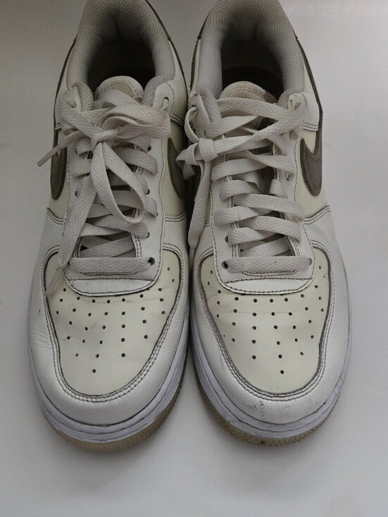 Nike Air Force 1 ’07 Low White Cave Stone Sneakers Men’s Size 8 main image 6